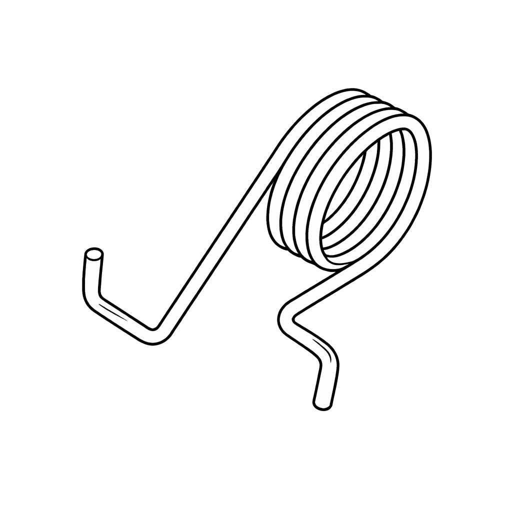 Molla di ritorno asta comando frizione – OEM